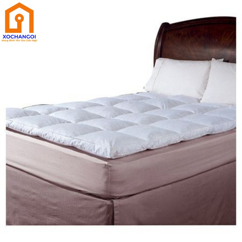 Topper Cao Cấp SilkPark Topper Nệm Tăng Tiện Nghi Microfiber Tiêu Chuẩn 5 Sao