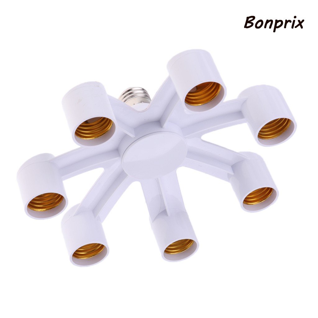 Đuôi Đèn Chia Cổng 3 / 4 / 5 / 6 / 7 In E27 Sang E27