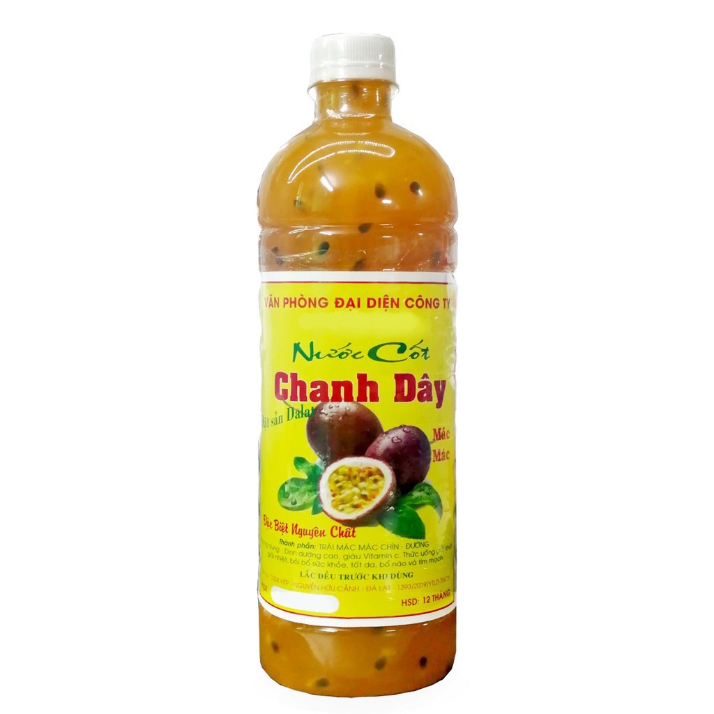 Nước chanh dây Mác Mác 1L