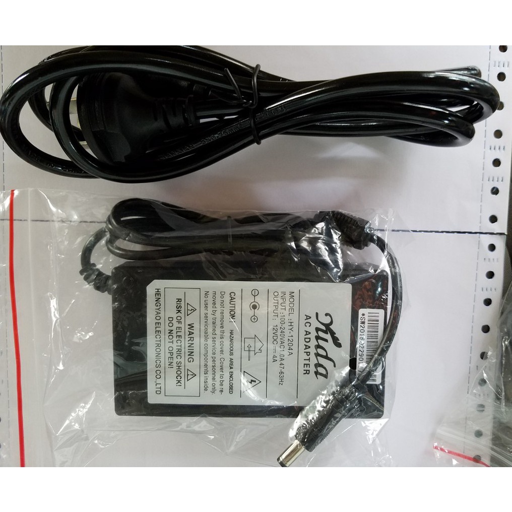 Nguồn một chiều AC-DC Adaptor 12V5A HUDA