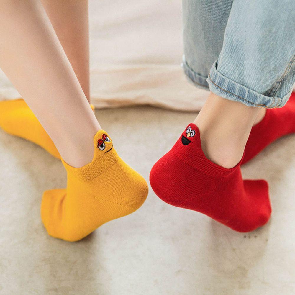 Vớ Cổ Thấp Thoáng Khí Hình Đôi Mắt Hoạt Hình Dễ Thương