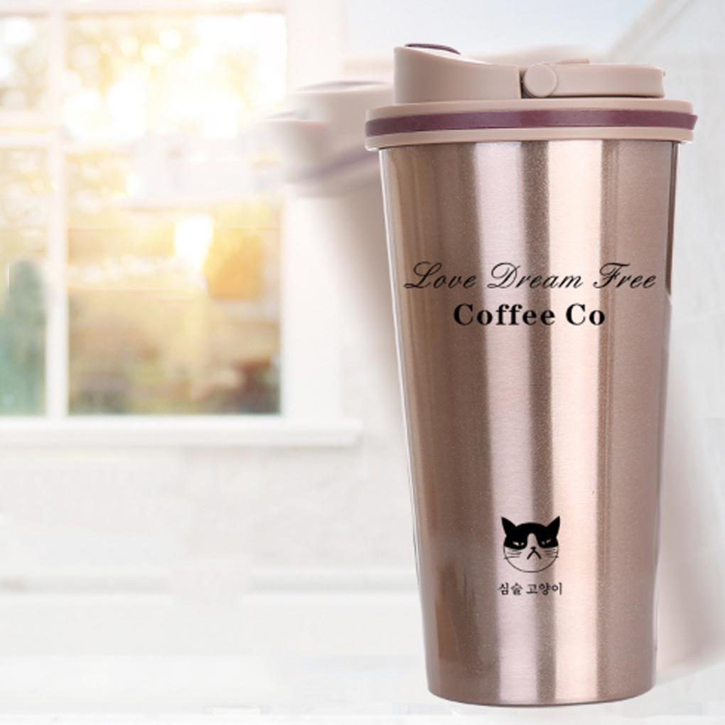 Bình Nước Giữ Nhiệt Bằng Thép Không Gỉ 500ml