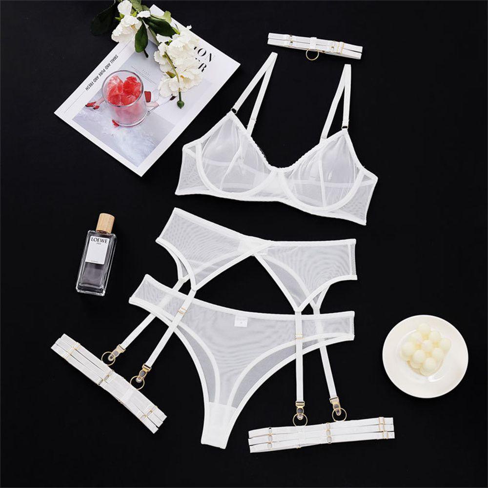 Bộ Đồ Lót Chữ T Xuyên Thấu Lưng Trần Gợi Cảm Cho Nữ