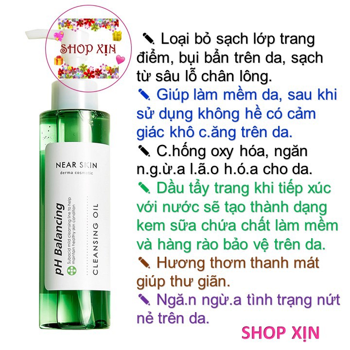 Dầu Tẩy Trang Missha Near Skin pH Balancing Cleansing Oil 150ml