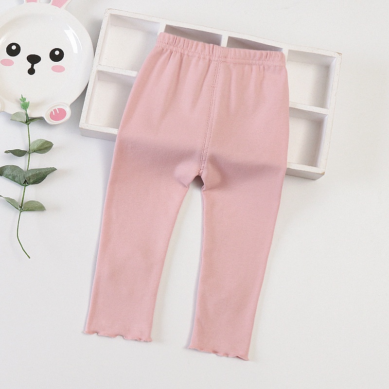Quần legging  bé gái đính hươu size 6-16kg QD02