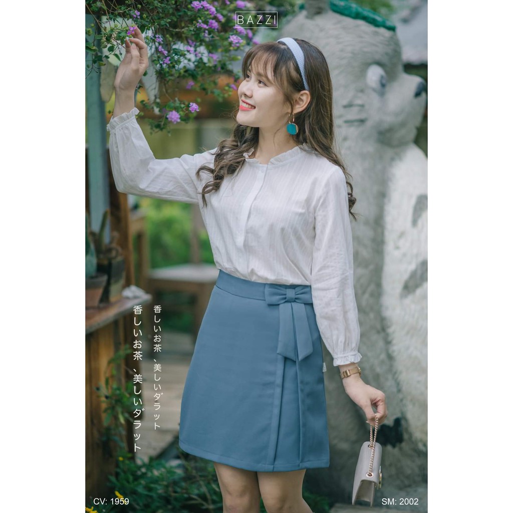 Chân váy nơ- made by bazzi fashion