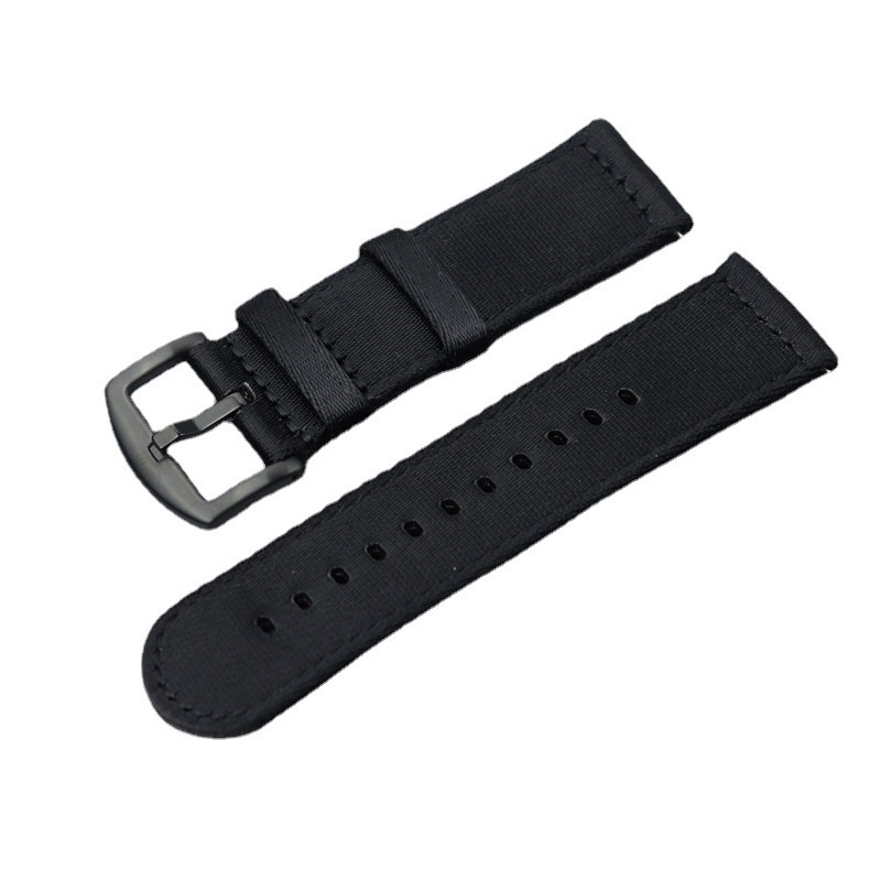 YIFILM Dây Đeo Bằng Vải Dù Canvas Nylon Cho Đồng Hồ Casio Ga-2000 / prg-600 / prw-6600y 24mm
