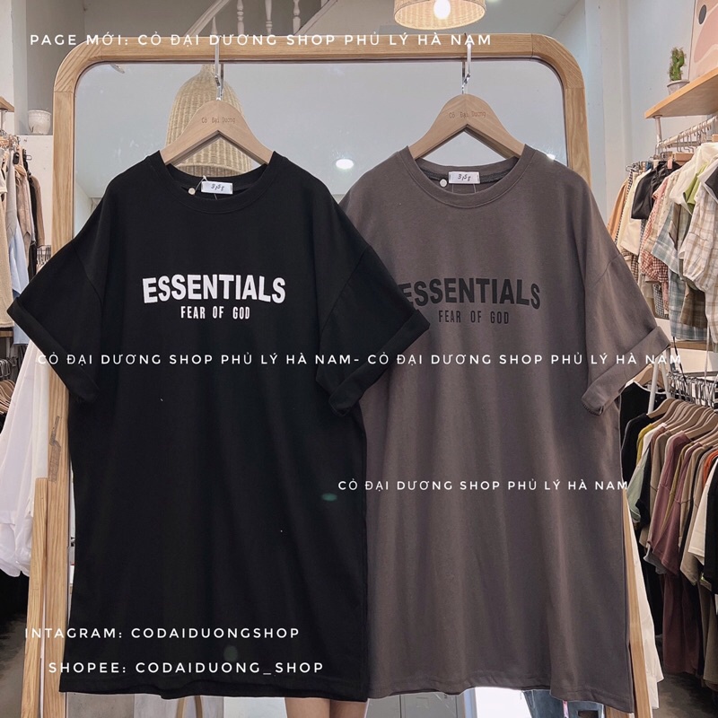 Áo phông essentials 2 cộc tay