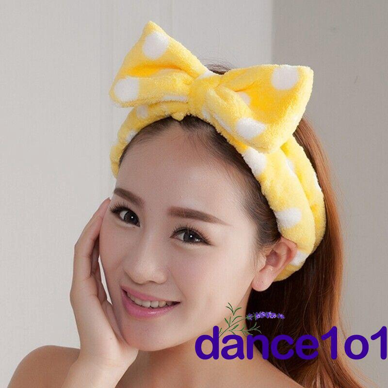 Băng đô mềm mại đính nơ to