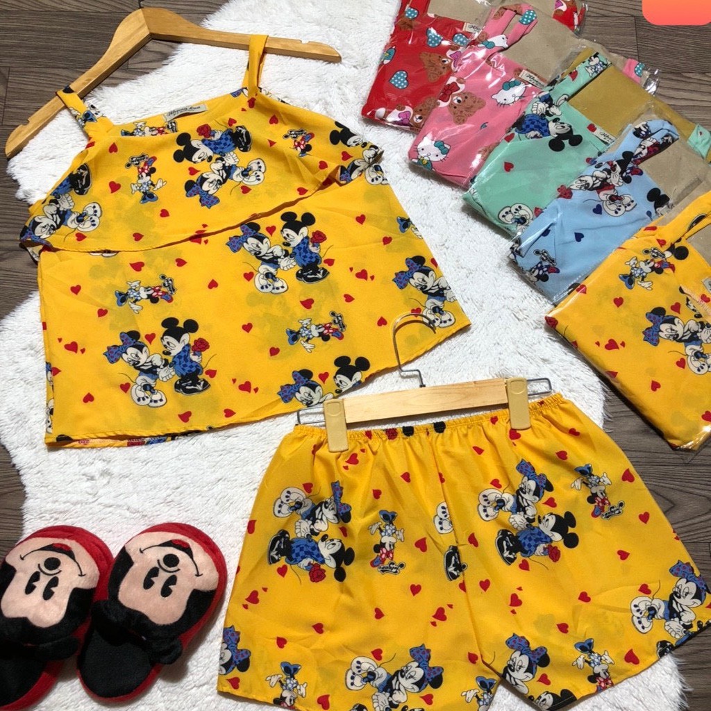 Đồ ngủ 2 dây 💖 FREE SHIP 💖  Đồ ngủ 2 dây xinh xắn, chất lụa mềm mượt, kiểu dáng quyến rủ