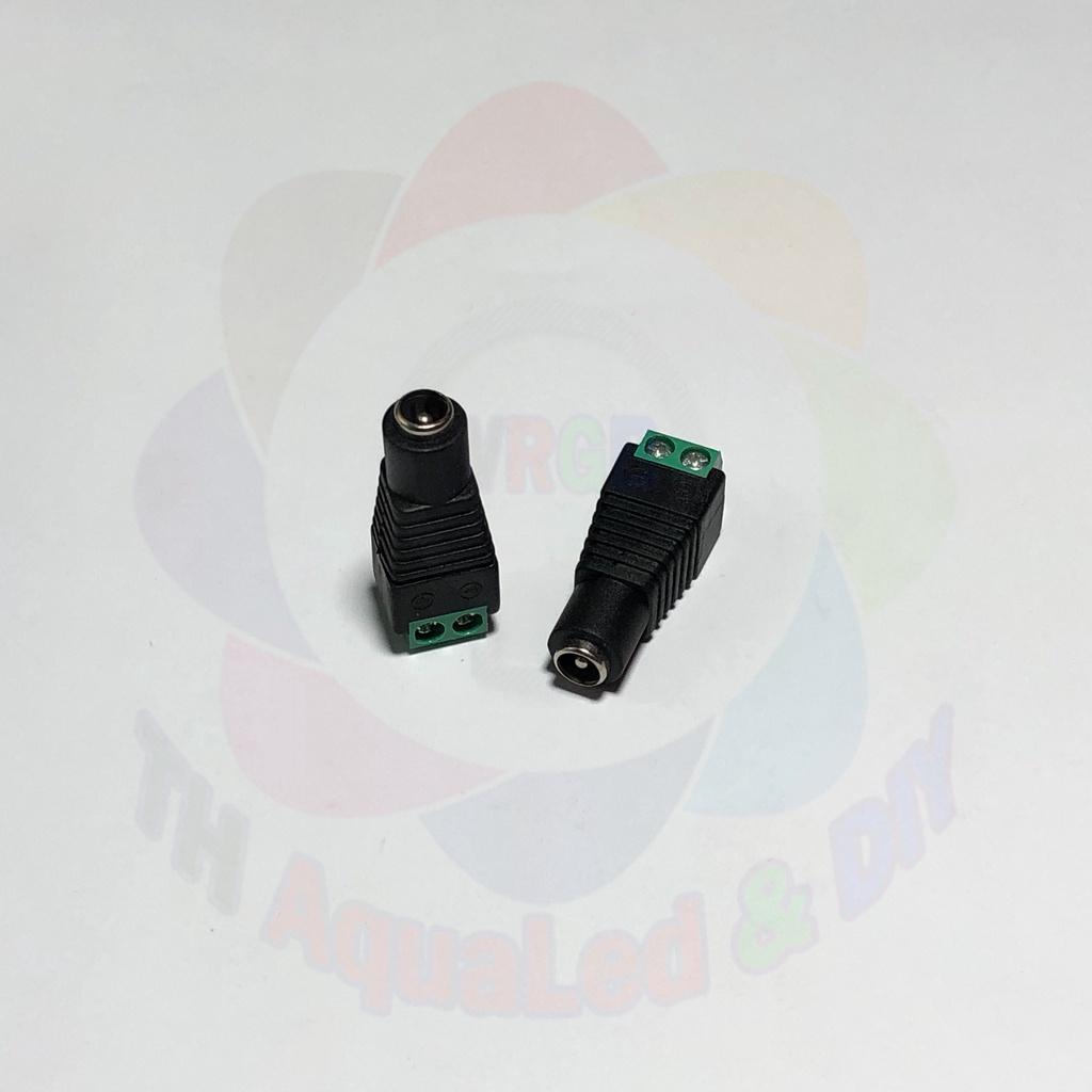 Jack cắm âm dương 5.5x2.1mm nối nhanh, kết nối bằng lỗ vít chắc chắn