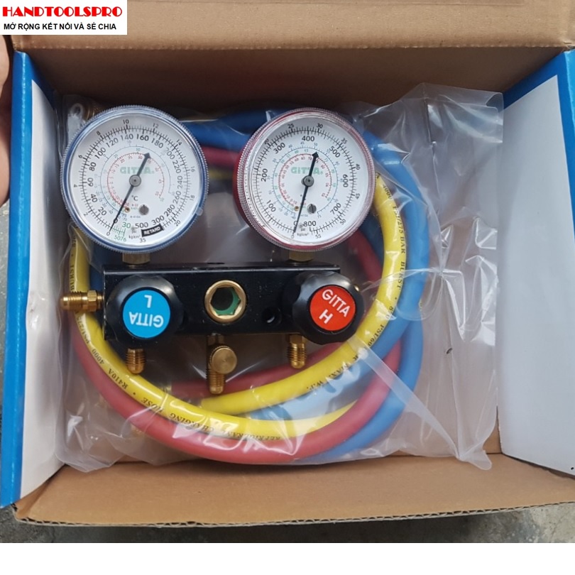 Bộ sạc gas 410 (có kính) GT-736G Gitta ( GT-R736G-410A)