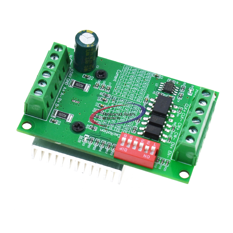 1 Axis TB6560 Stepper Motor Driver Controller Board 3.5A 10V-35V CNC Rounter Control Low Voltage Over Heat Current Protection