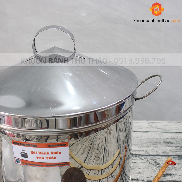 Nồi tráng bánh cuốn truyền thống 32cm Thu Thảo