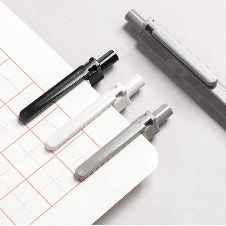 Bút Chì Bấm 0.5MM/0.7MM Thiết Kế Đơn Giản Dùng Trong Trường Học