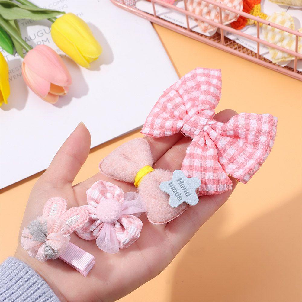 ROSE Kẹp Tóc Hình Gấu Hoạt Hình Dễ Thương Cho Bé Gái