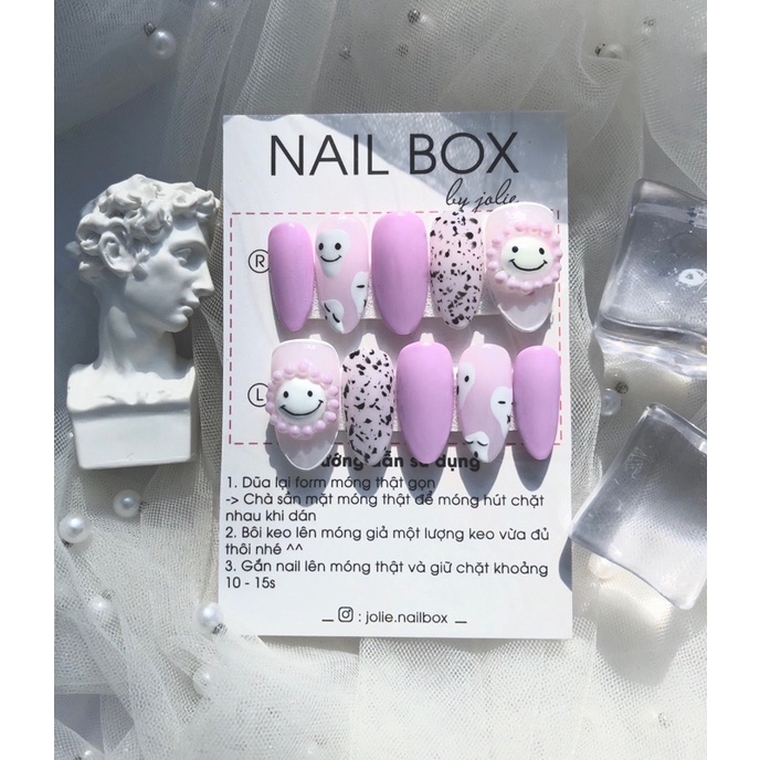 Nail box móng tay giả thiết kế