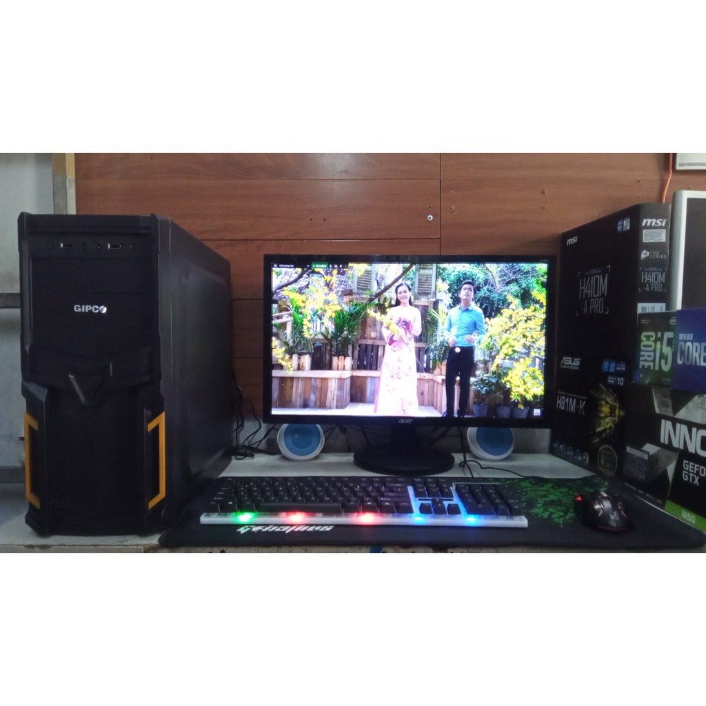 Bộ máy tính core i5 chiến liên minh maxsetting