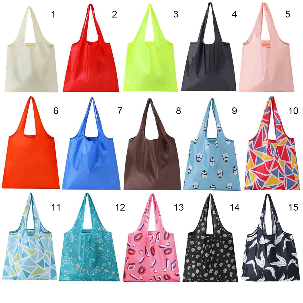 Túi mua sắm chất liệu vải polyester xinh xắn thân thiện môi trường