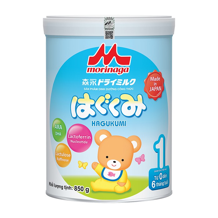 Sữa Morinaga Hagukumi số 1 (850g)