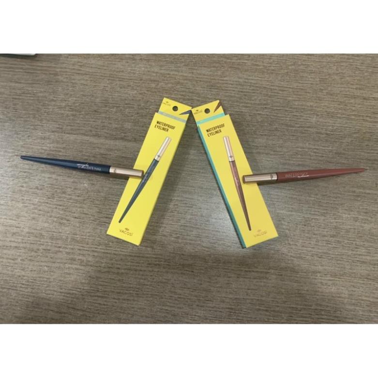 [Chính Hãng - NEW] BÚT DẠ KẺ MẮT NƯỚC SIÊU LÌ  VACOSI NATURAL STUDIO WATERPROOF EYELINER | BigBuy360 - bigbuy360.vn