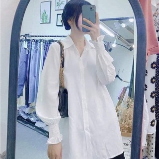 Áo sơ mi tay bo chun