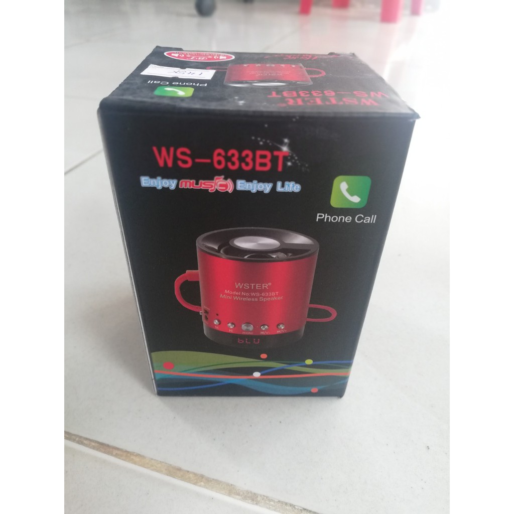 Loa bluetooth đa năng Wster WS-633BT