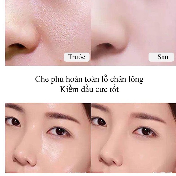 Phấn phủ kiềm dầu nội địa trung Lameila dạng bột dưỡng ẩm không thấm nước LPP2