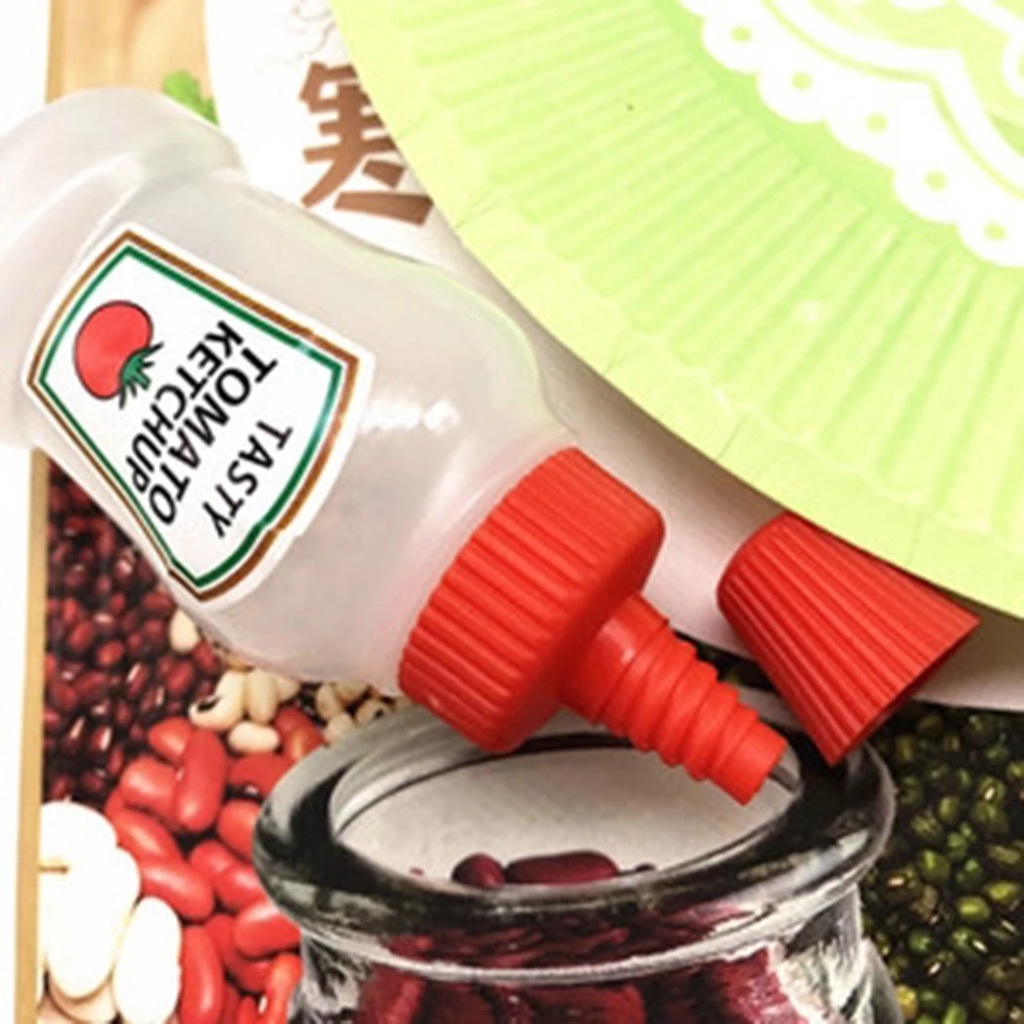 Set 2 Chai Rỗng 25ML Đựng Sốt Cà Chua Nước Sốt Salad Phong Cách Nhật Bản