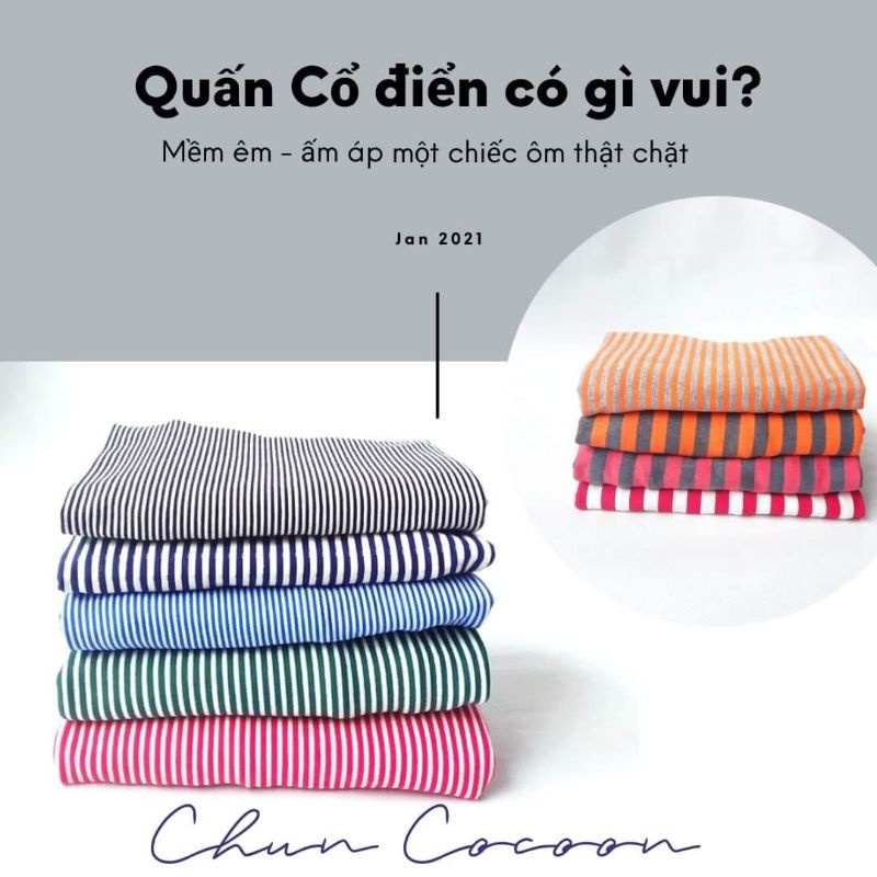 QUẤN CHŨN COCOON  CHO BÉ GIẤC NGỦ NGON