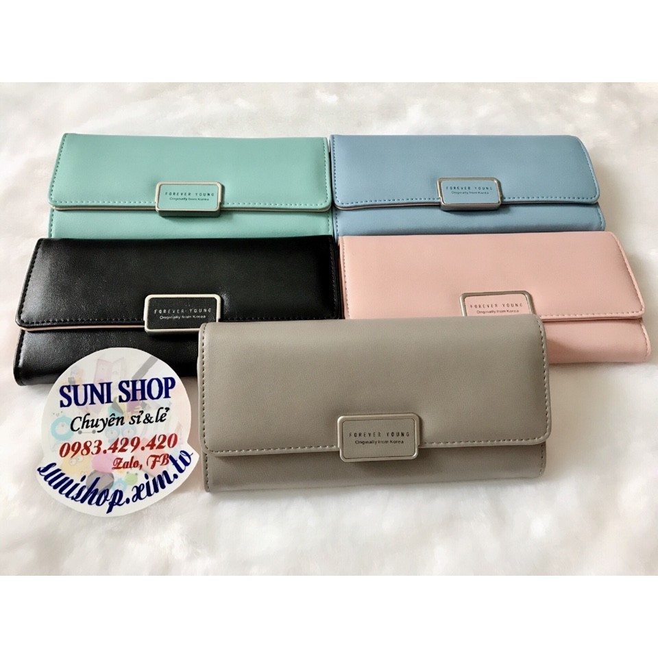 🌷 Combo 2 Ví xuất Hàn FOREVER YOUNG | BigBuy360 - bigbuy360.vn