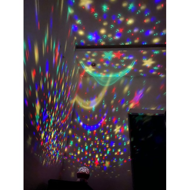 (Rẻ vô địch) Đèn ngủ chiếu sao vũ trụ độc đáo xoay 360 độ nhập khẩu - SDGD