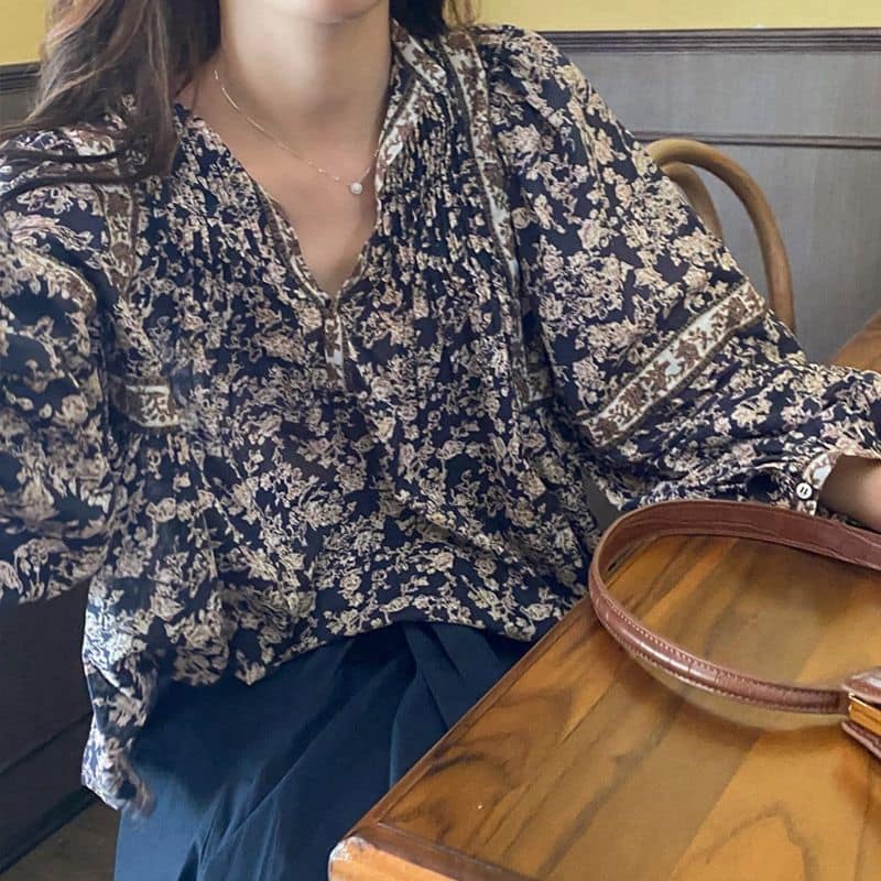 Áo sơ mi nữ vintage