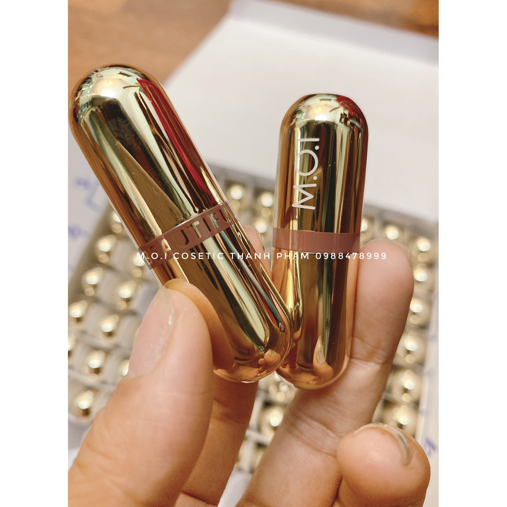 Son MOI mini tách set Golden Gift