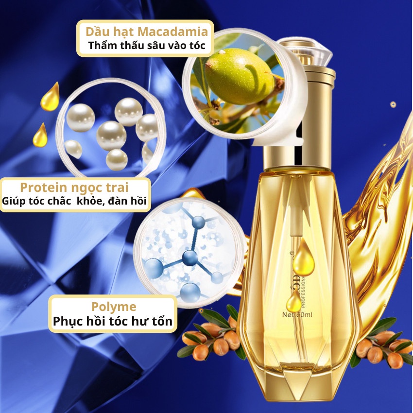 Tinh Dầu Dưỡng Tóc Loudais Kim Cương Hương Nước Hoa 60ml