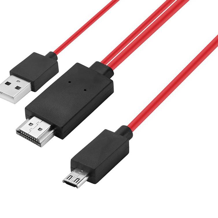 Dây Cáp Chuyển Đổi Mhl Sang Hdmi Media Adapter - Micro Usb Sang Hdmi 2m