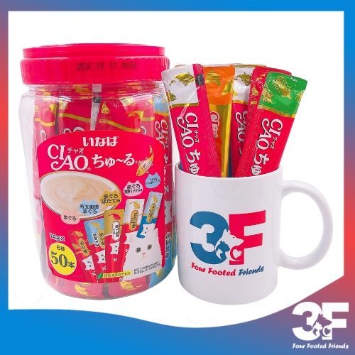 Que Súp Thưởng Ciao Churu Dành Cho Mèo Trưởng Thành 15g