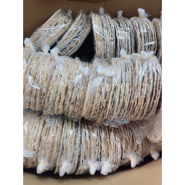 Bánh đa tráng dừa Tây ninh 1 bịch 10chiếc nướng sẵn