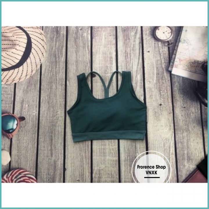 Áo Tập Gym, Yoga Nữ Hàng Vnxk,Áo Bra Nữ Tập Thể Thao Có Mút Size s-Xl