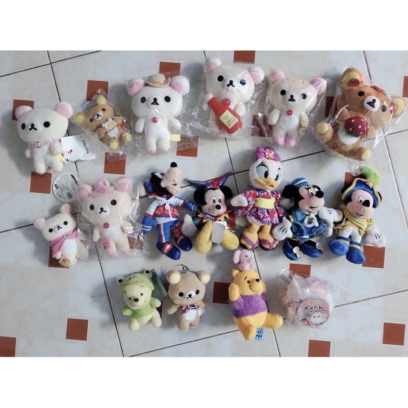 set gấu nhật xinh