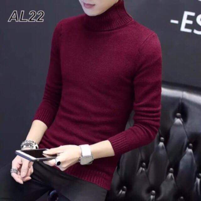 Ao len cổ lọ nam phong cách nam tính hợp thời trang 😀😀😀😀😀