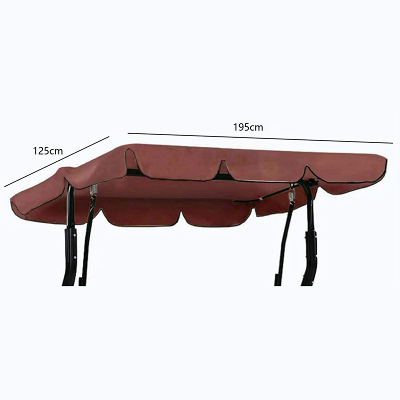 Bộ Vỏ Bọc Xích Đu + Vỏ Bọc Đệm Ngồi 3 Chỗ Ngồi Chống Thấm Nước Tiện Dụng