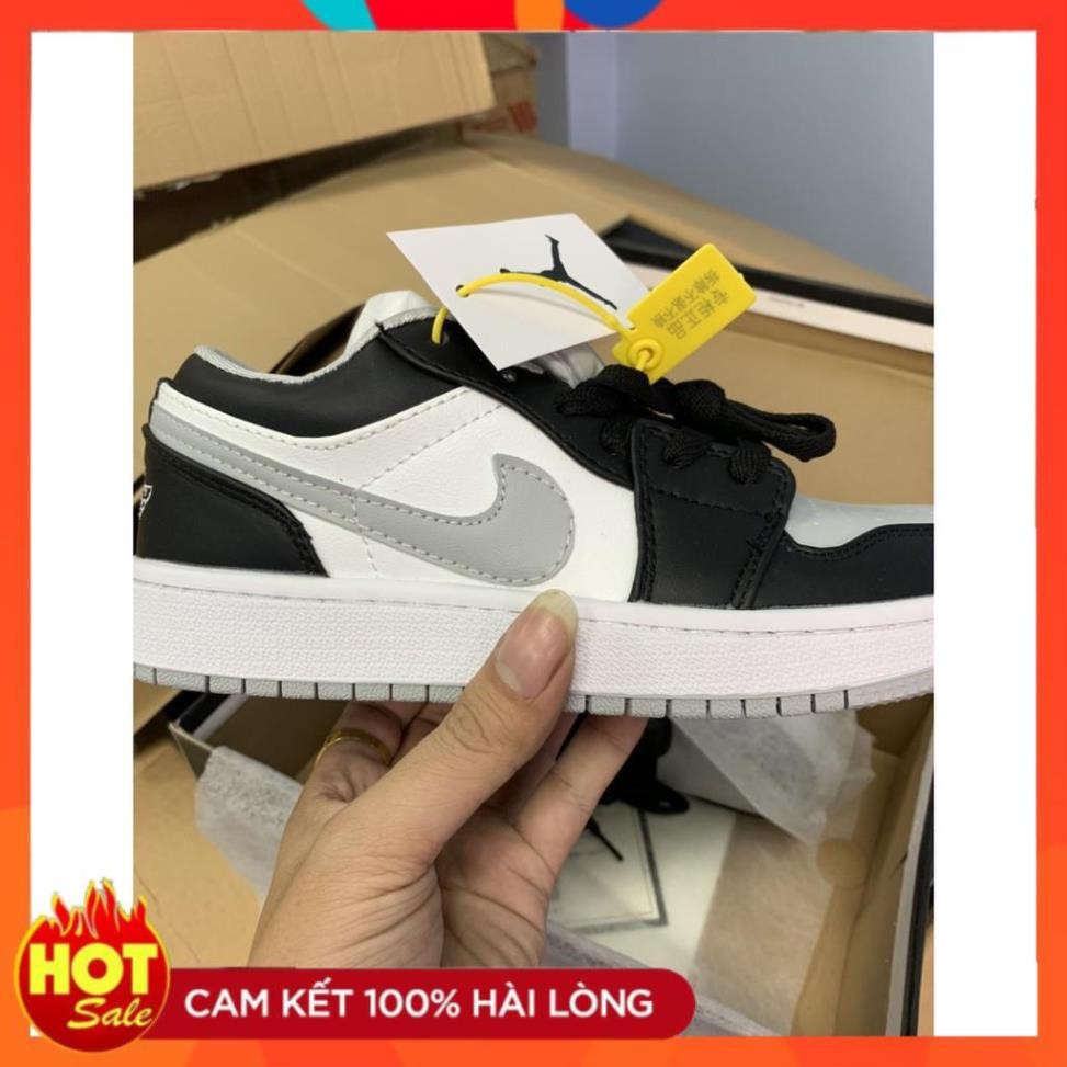 ⚡️⚡️ [FullBox-Freeship] Giày air jordan1 low -trắng xám [rep_11] hàng chuẩn như hình