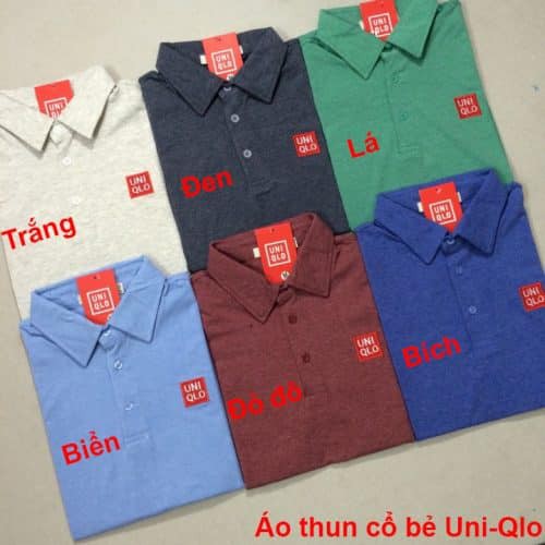 Áo thun nam vải coton mềm mịn mát màu xanh biển | BigBuy360 - bigbuy360.vn