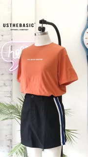 Usthebasic - Chân váy Blue Line Skirt