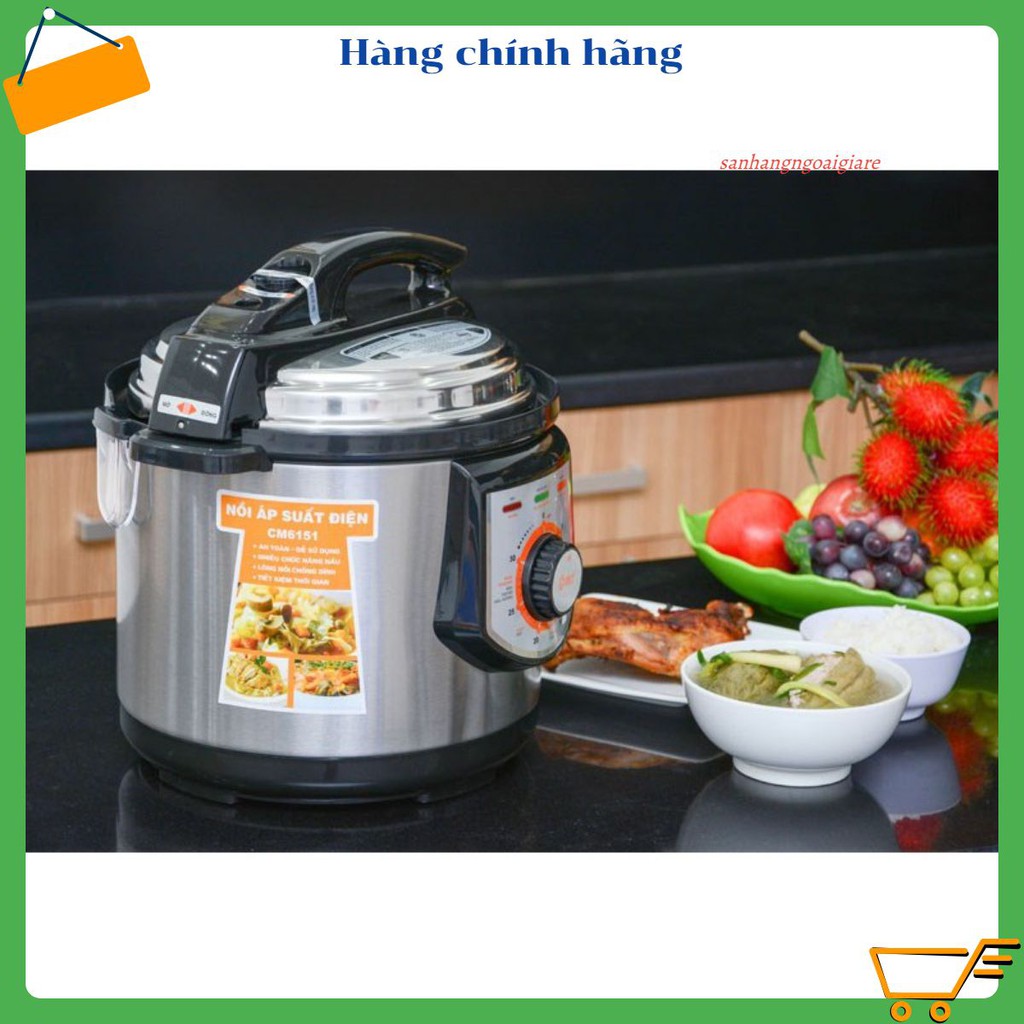 Nồi áp suất điện Comet CM6151