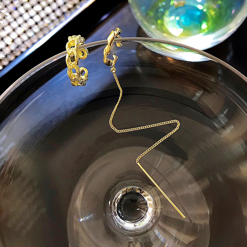 Bộ 2 Khuyên Tai Kiểu Bất Đối Xứng C172