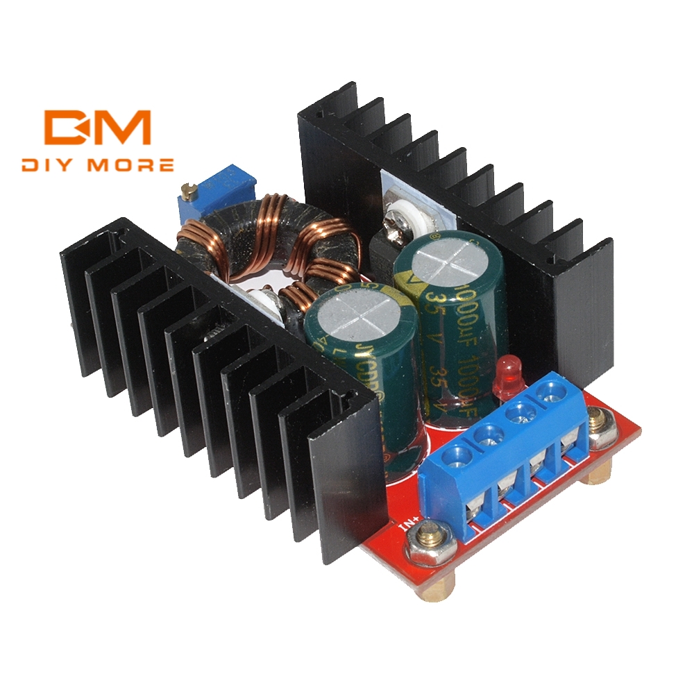 DIYMORE Mô đun tăng áp 150W DC-DC từ 10-32V lên 12-35V 6A