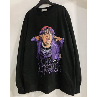 Áo Nỉ sweater Tóc Xoăn TÍM unisex