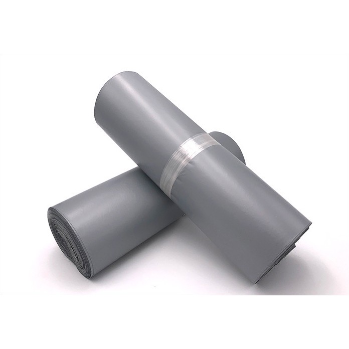 Túi đóng gói hàng thương mại điện tử WINWIN4VIC màu xám bạc size 45x60, Túi đóng hàng niêm phong cuộn 100 túi tự dính